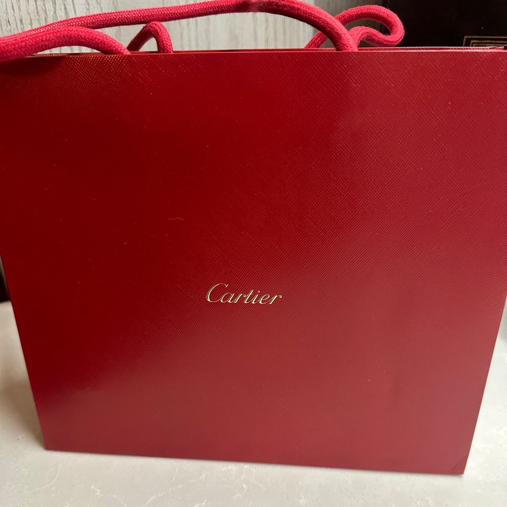 Cartier gift bag